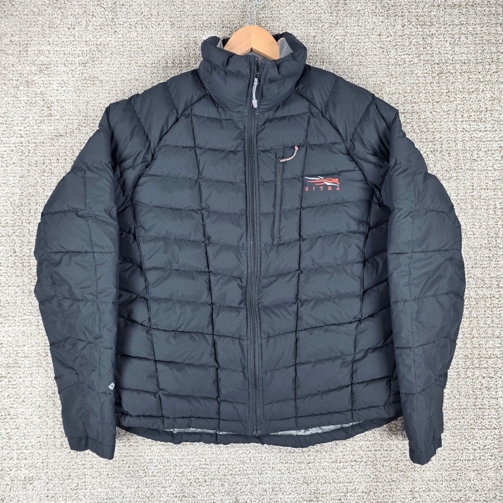 Sitka Womens XL Fahrenheit Jacket Gore-Tex Infinium Black Down Puffer Coat
